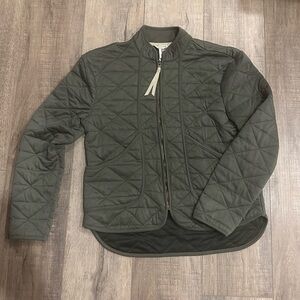 Green Quilted Jacket